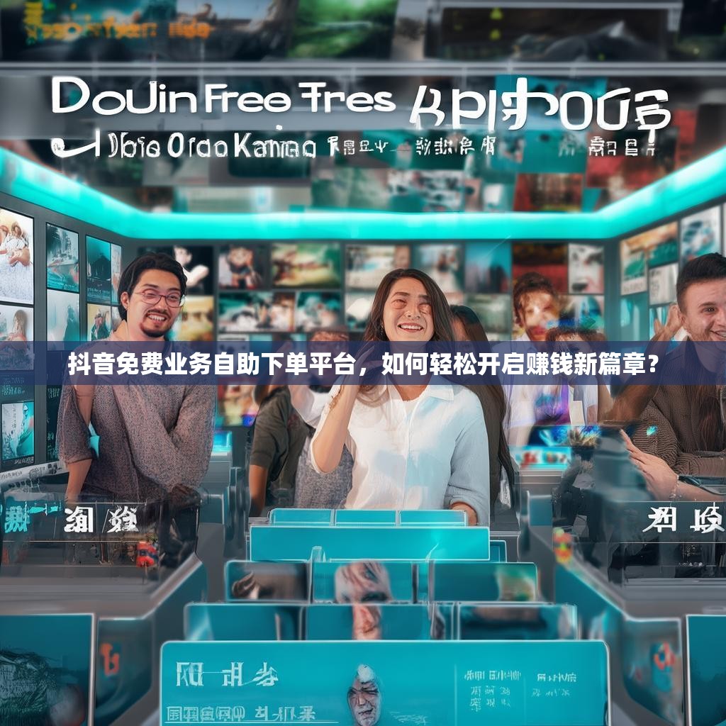 抖音免费业务自助下单平台，如何轻松开启赚钱新篇章？