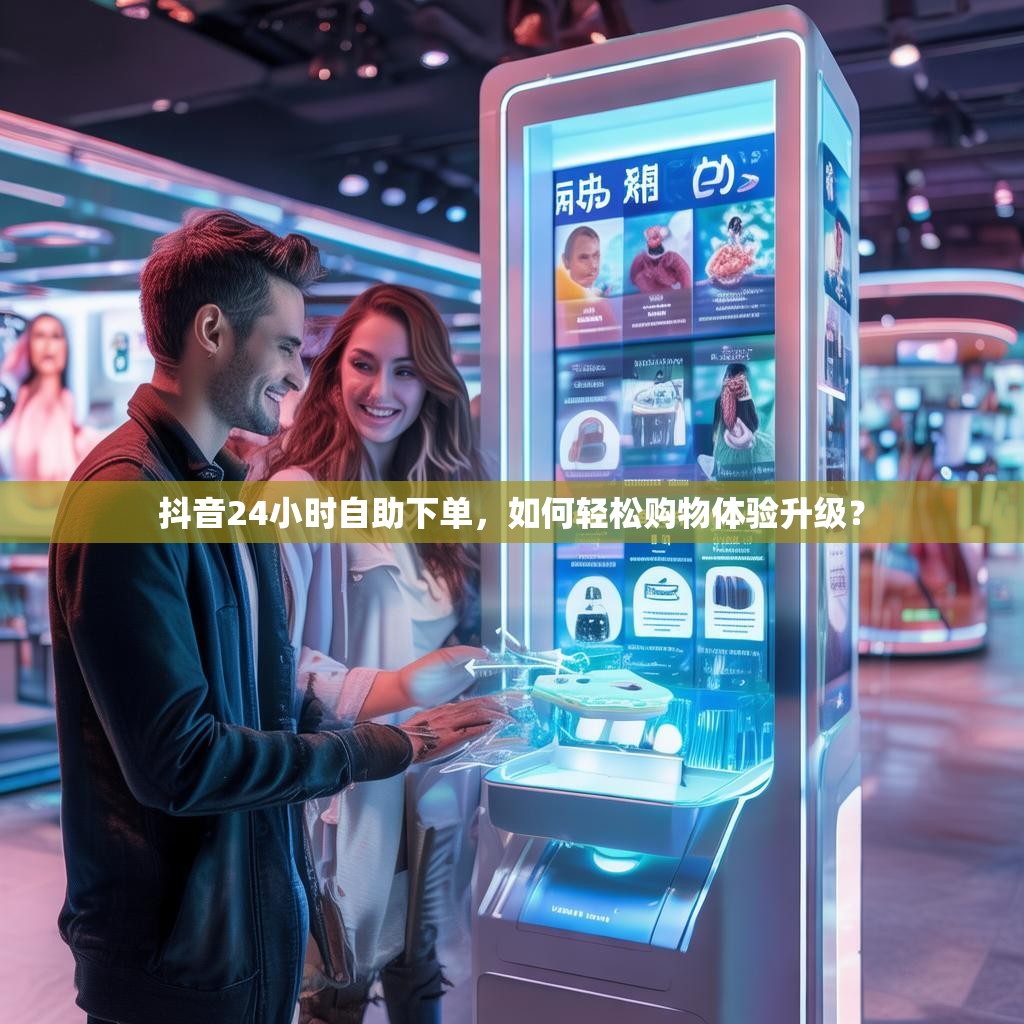 抖音24小时自助下单，如何轻松购物体验升级？