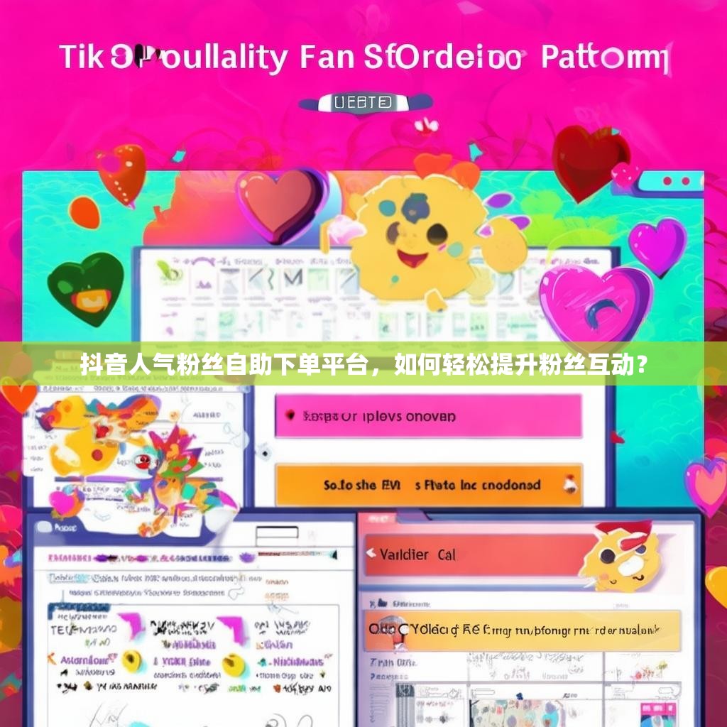 抖音人气粉丝自助下单平台，如何轻松提升粉丝互动？