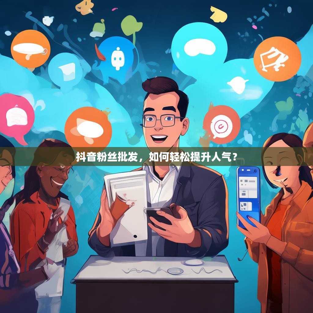 抖音粉丝批发，如何轻松提升人气？