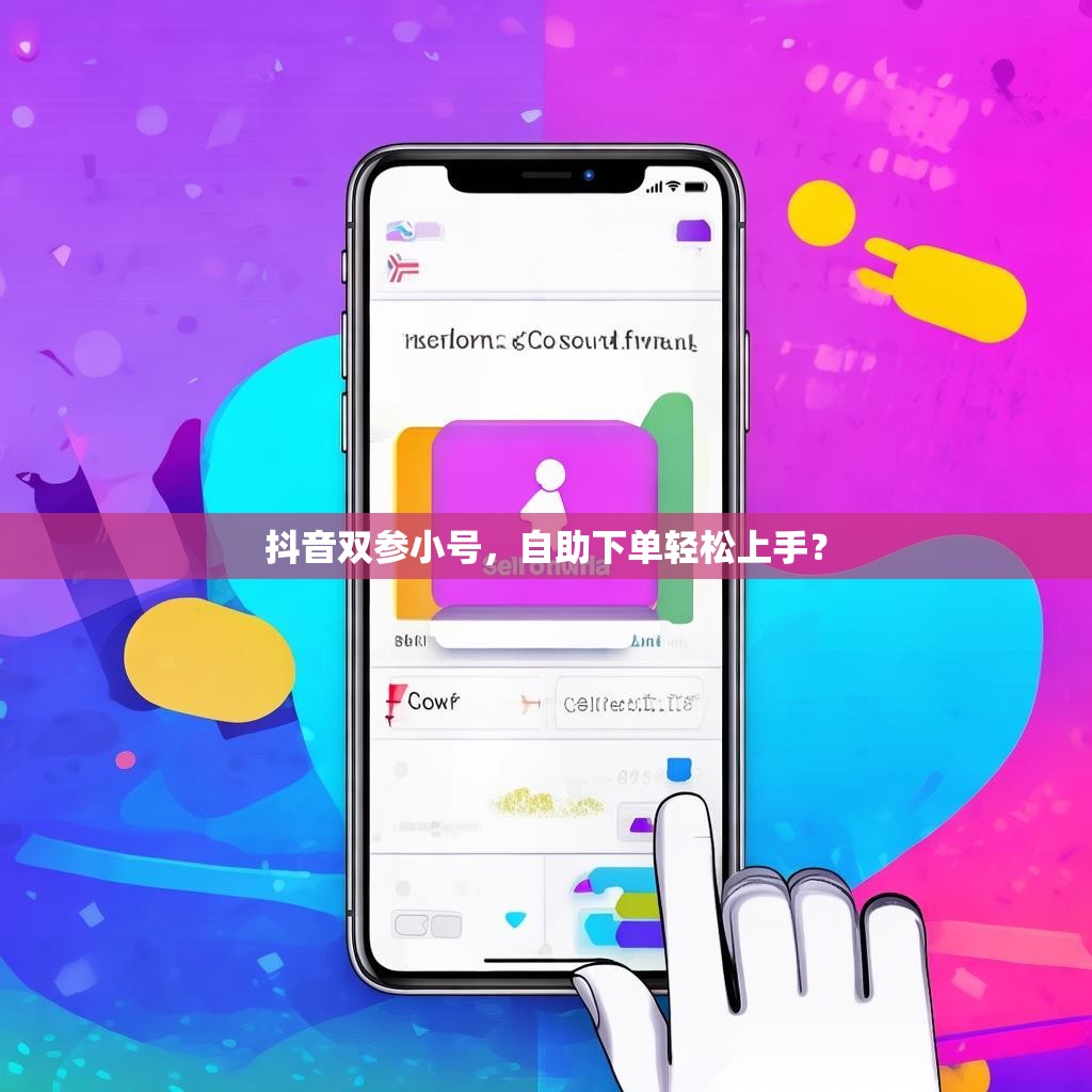 抖音双参小号，自助下单轻松上手？