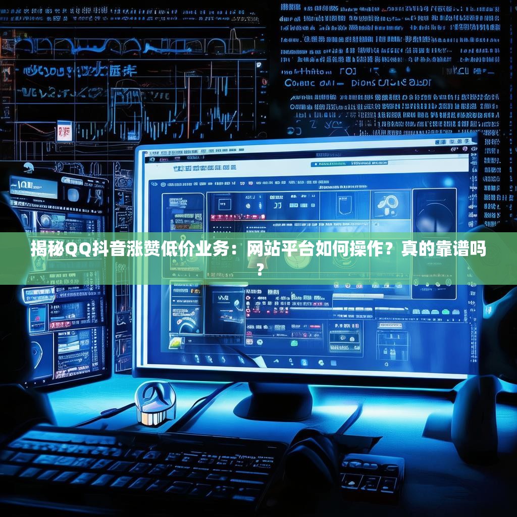 揭秘QQ抖音涨赞低价业务：网站平台如何操作？真的靠谱吗？