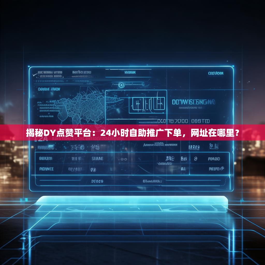 揭秘DY点赞平台：24小时自助推广下单，网址在哪里？