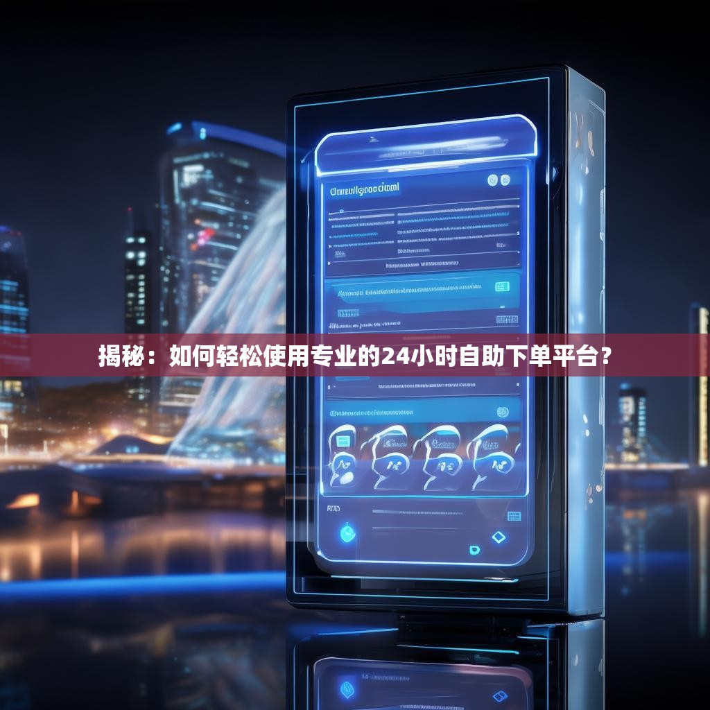 揭秘：如何轻松使用专业的24小时自助下单平台？