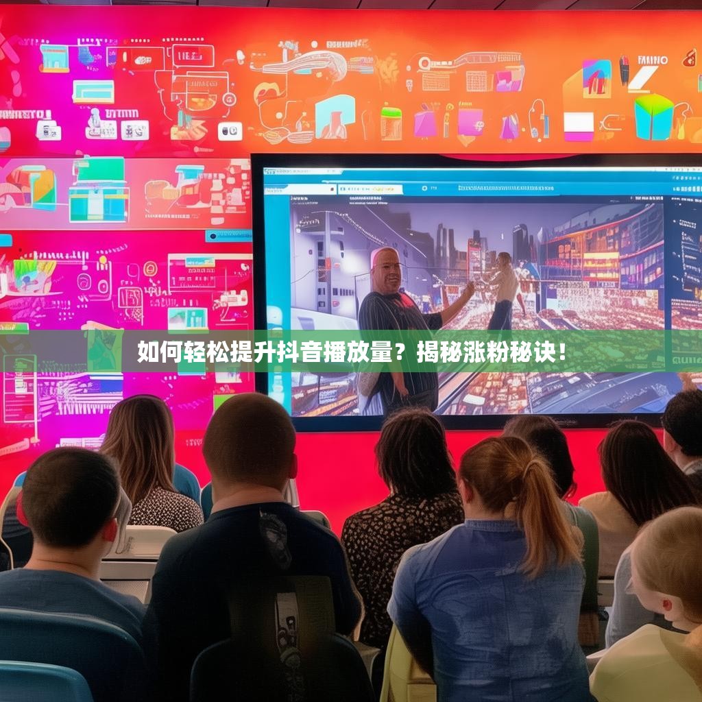 如何轻松提升抖音播放量？揭秘涨粉秘诀！