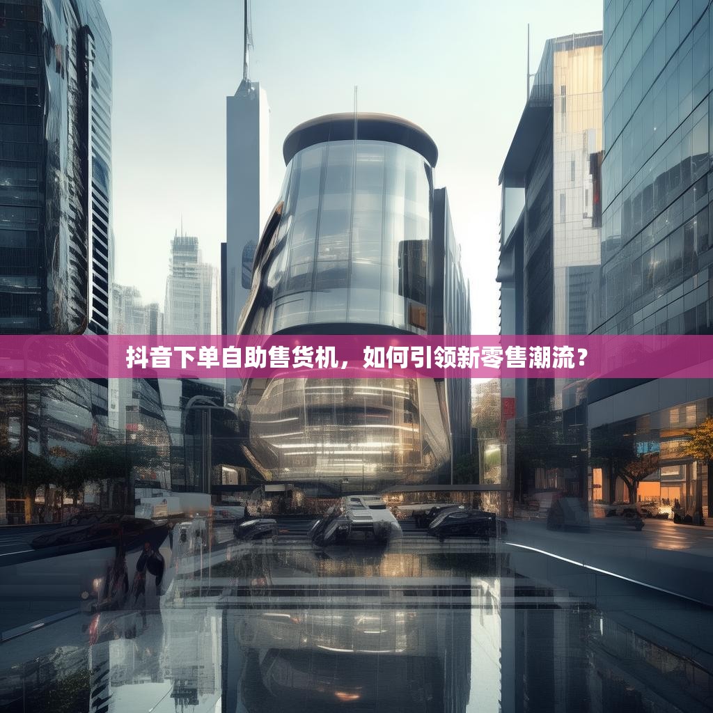 抖音下单自助售货机，如何引领新零售潮流？