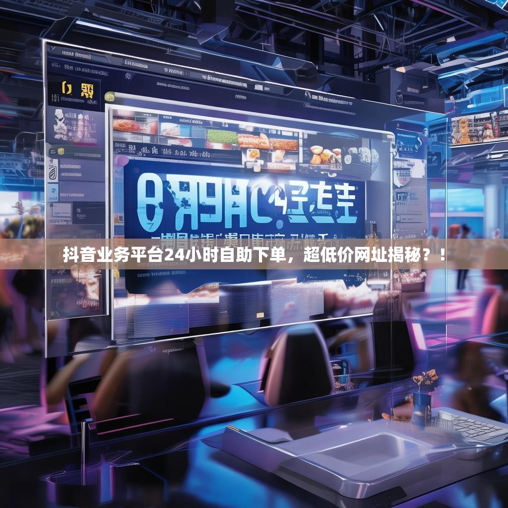 抖音业务平台24小时自助下单，超低价网址揭秘？！