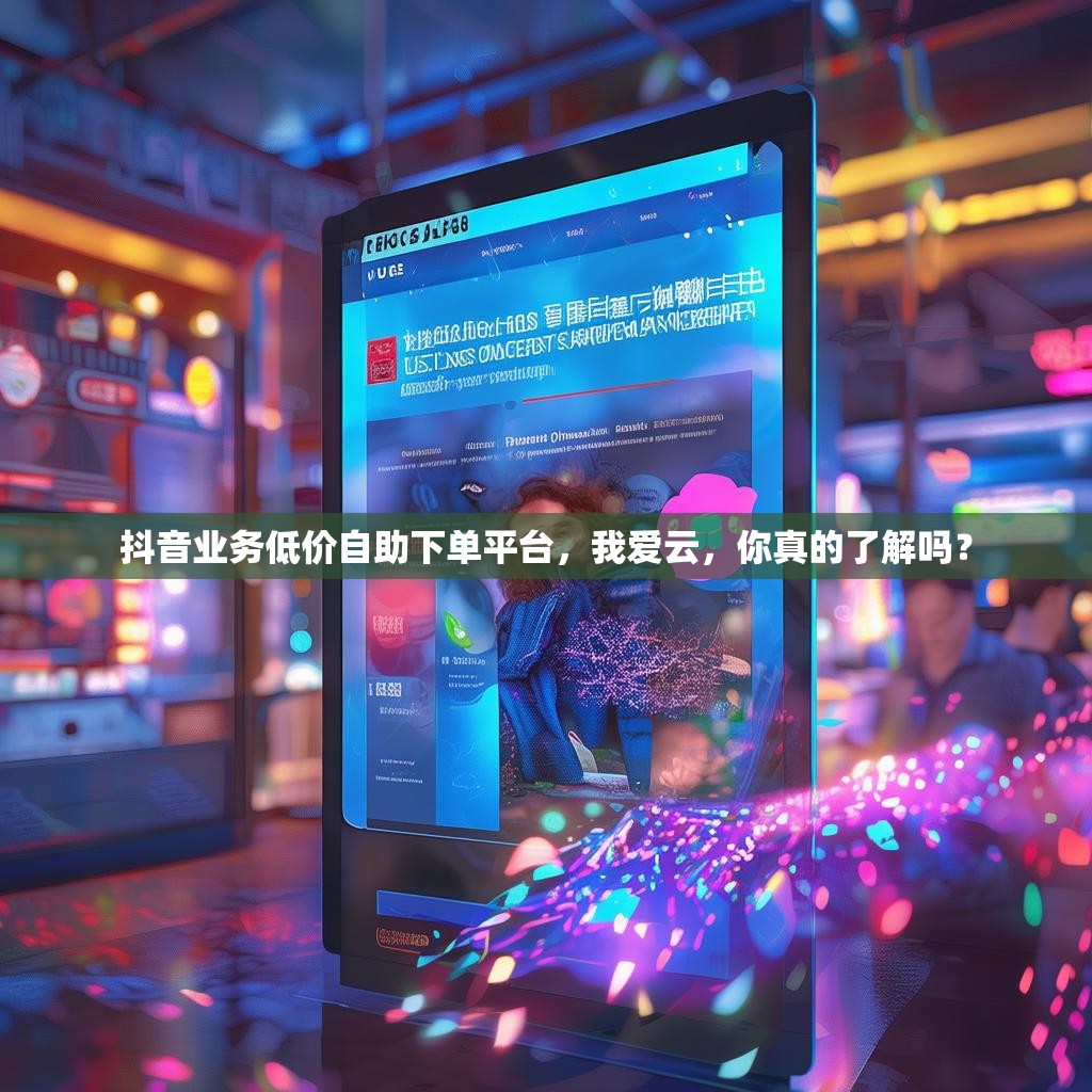 抖音业务低价自助下单平台，我爱云，你真的了解吗？