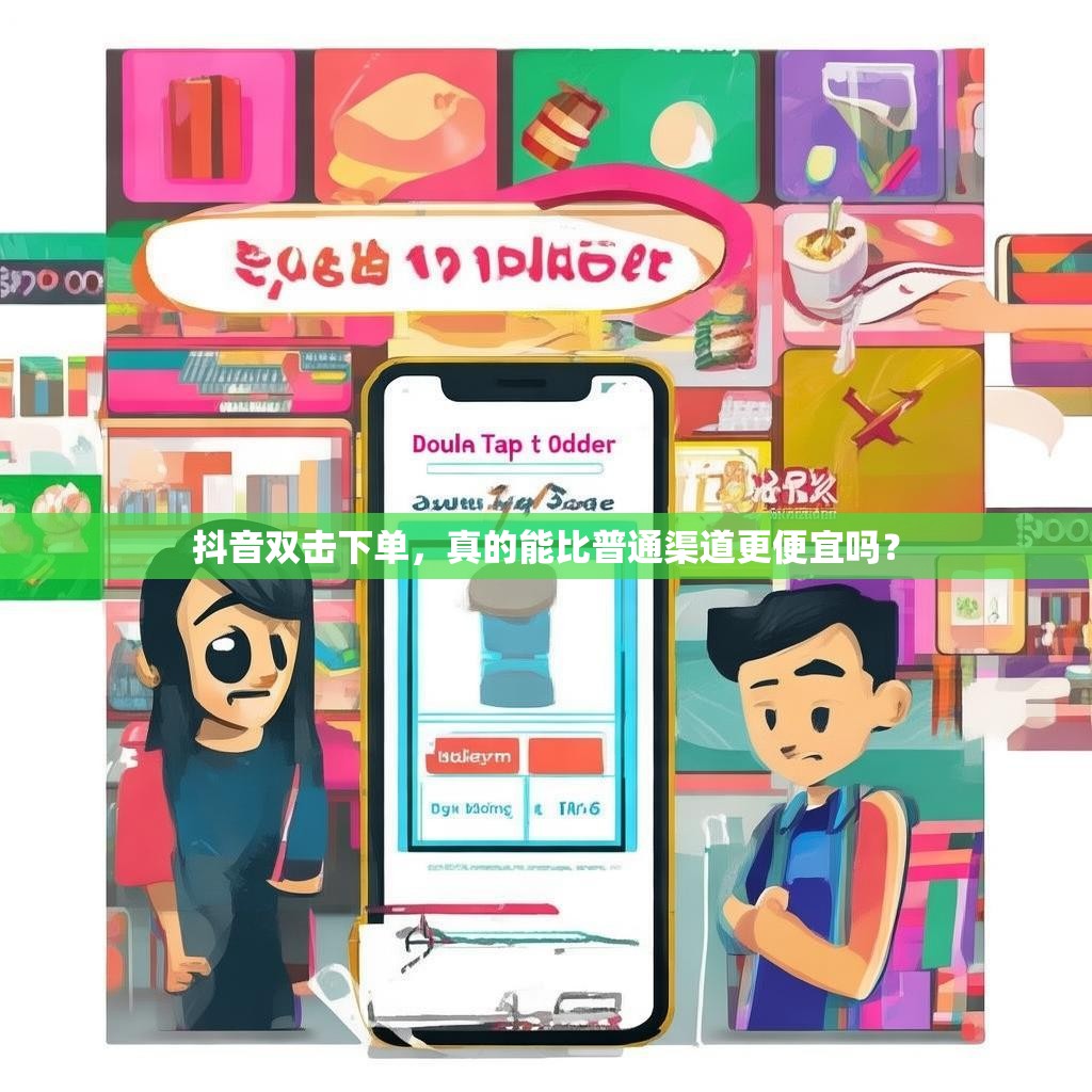抖音双击下单，真的能比普通渠道更便宜吗？