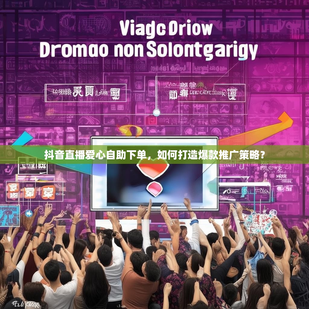抖音直播爱心自助下单，如何打造爆款推广策略？