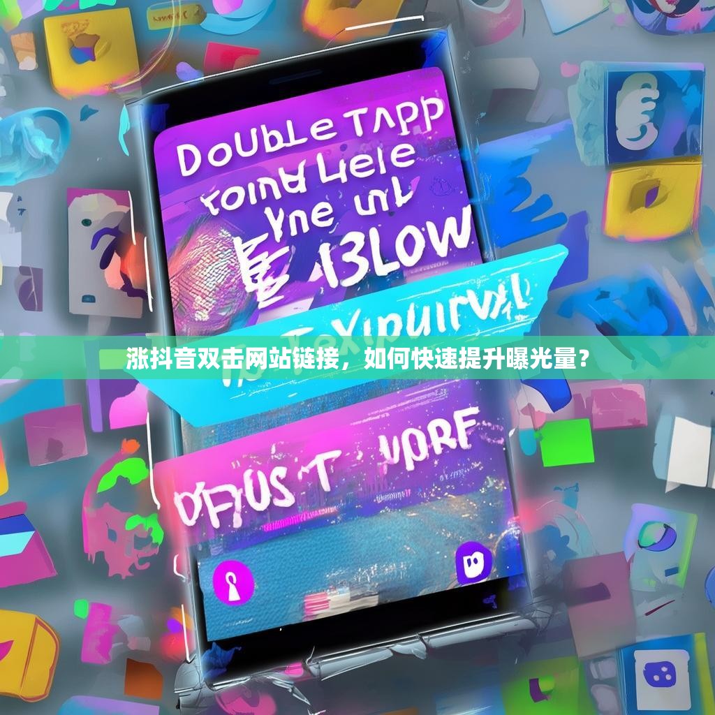 涨抖音双击网站链接，如何快速提升曝光量？