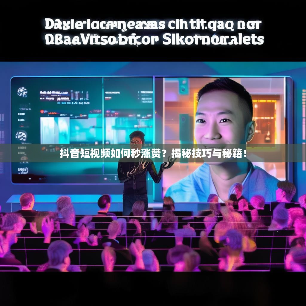 抖音短视频如何秒涨赞？揭秘技巧与秘籍！