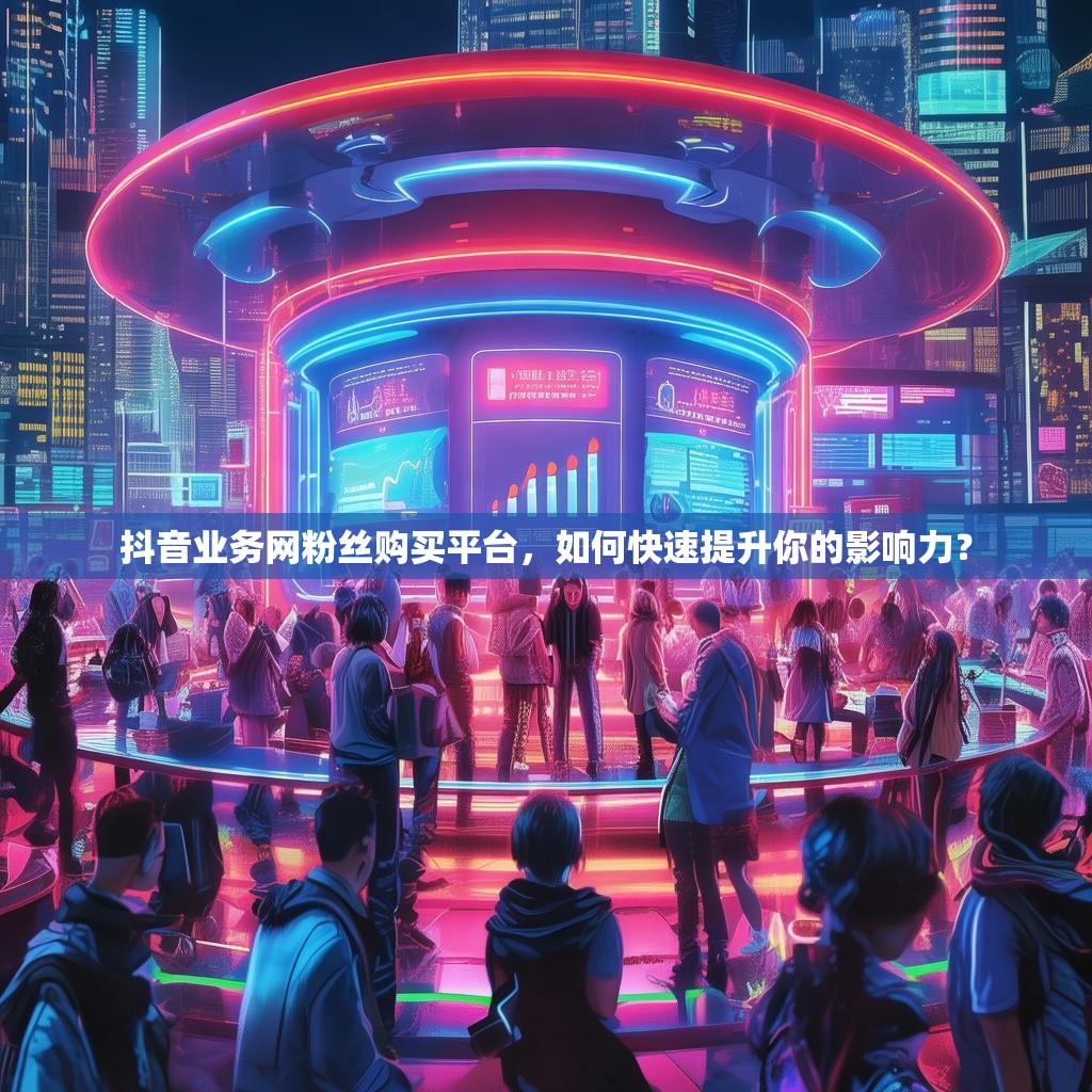 抖音业务网粉丝购买平台，如何快速提升你的影响力？