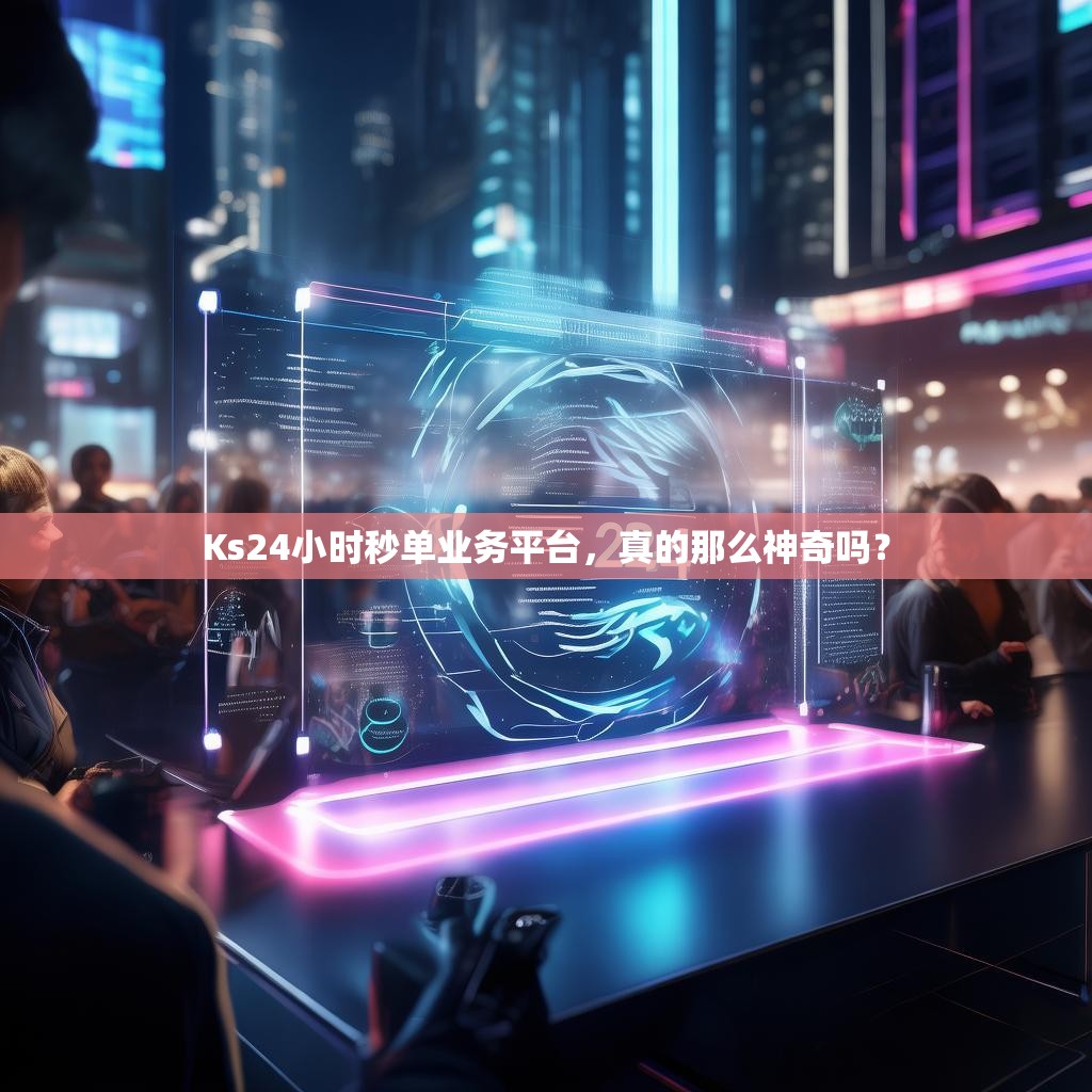 Ks24小时秒单业务平台，真的那么神奇吗？