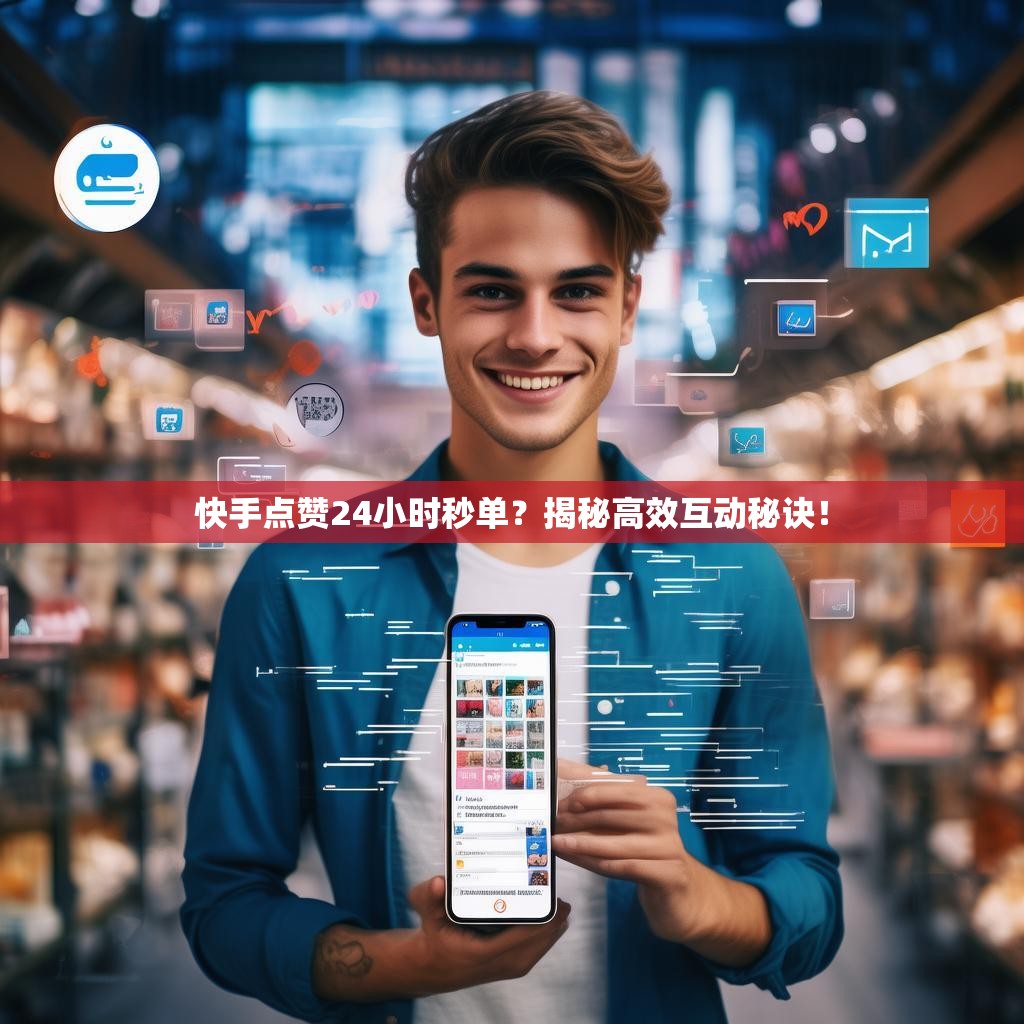 快手点赞24小时秒单？揭秘高效互动秘诀！