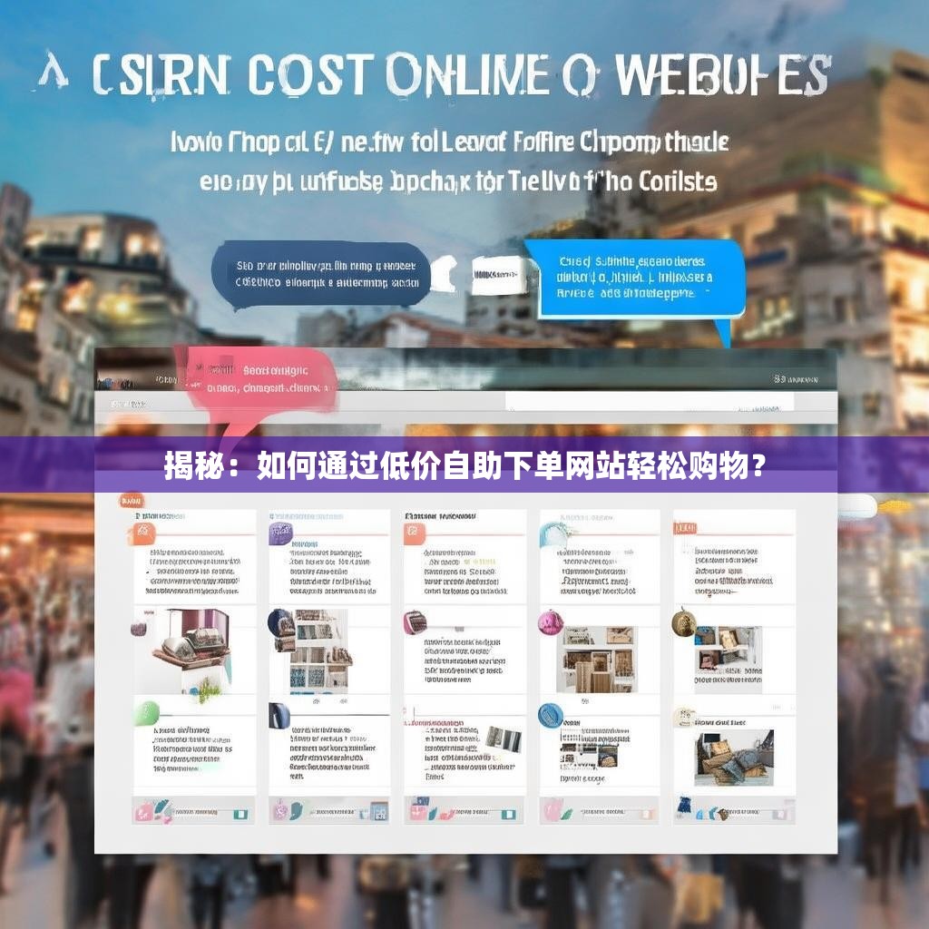 揭秘：如何通过低价自助下单网站轻松购物？
