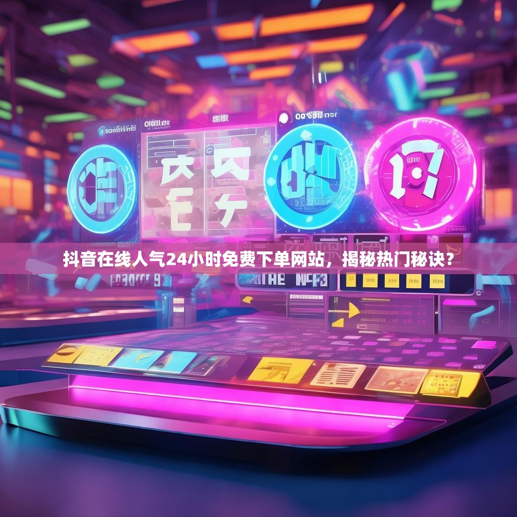 抖音在线人气24小时免费下单网站，揭秘热门秘诀？