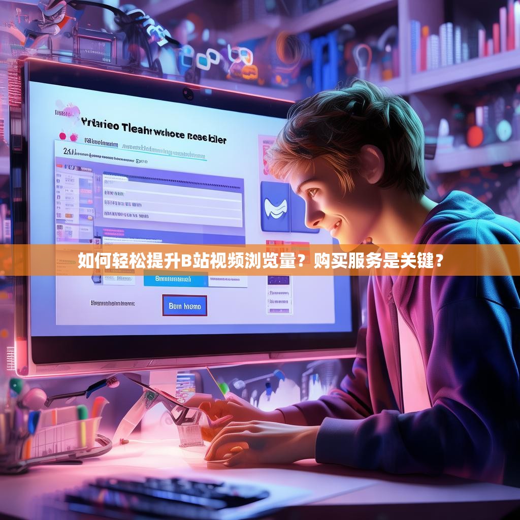 如何轻松提升B站视频浏览量？购买服务是关键？