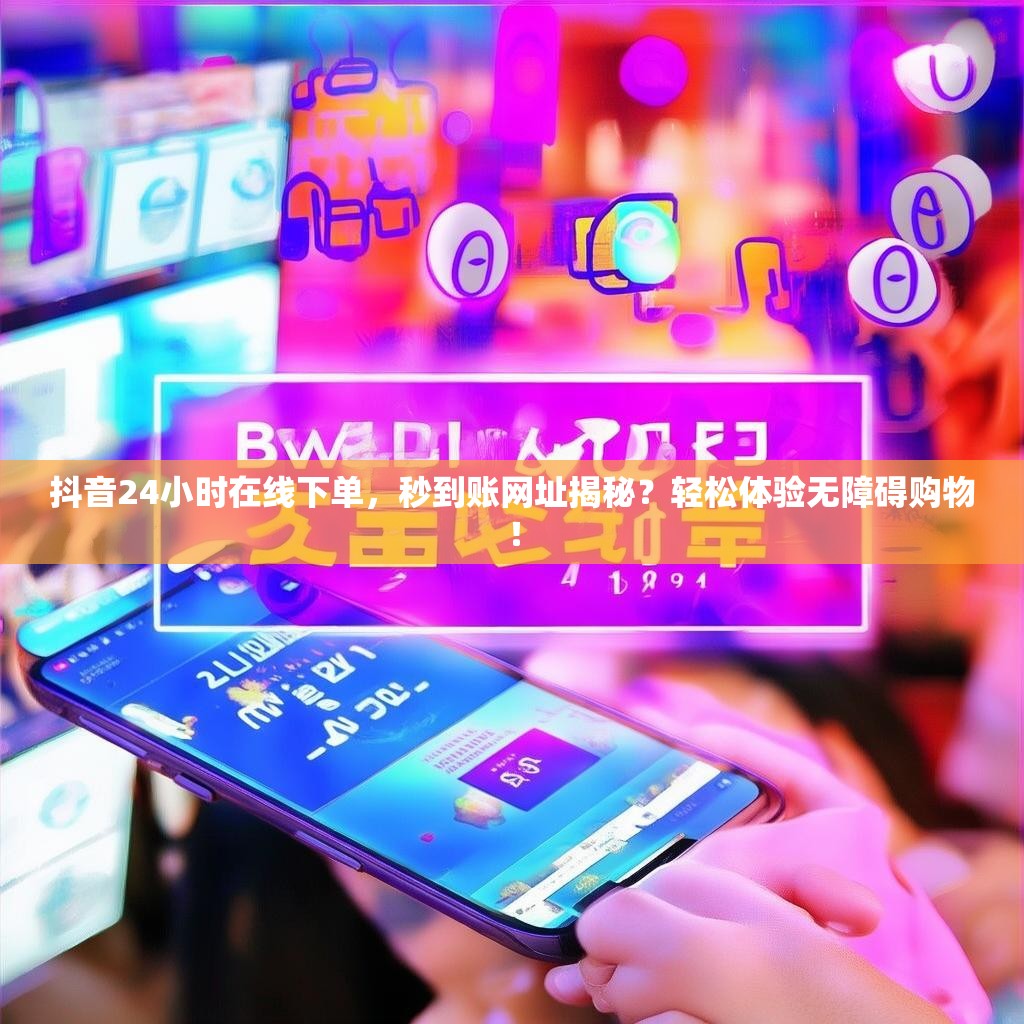 抖音24小时在线下单，秒到账网址揭秘？轻松体验无障碍购物！