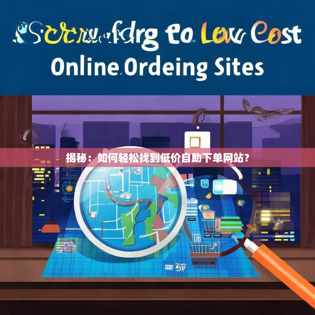 揭秘：如何轻松找到低价自助下单网站？