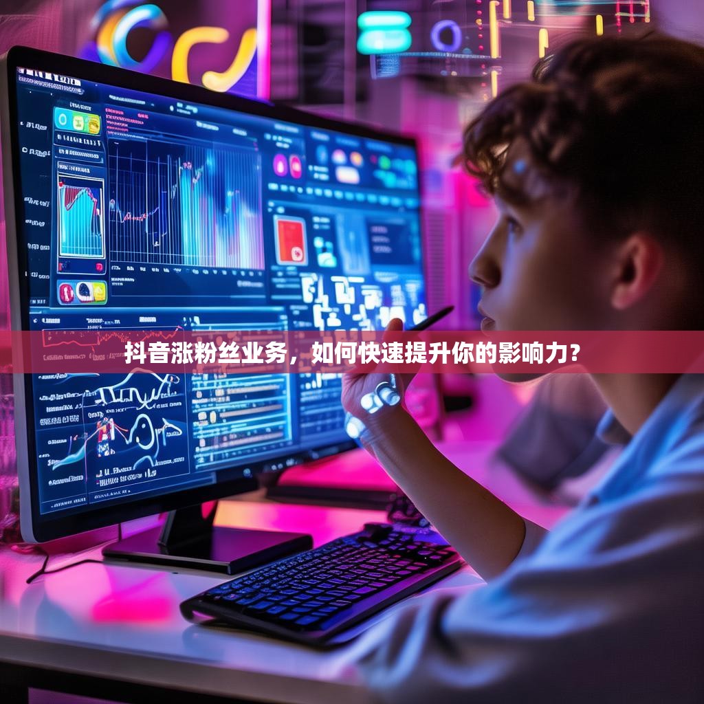 抖音涨粉丝业务，如何快速提升你的影响力？
