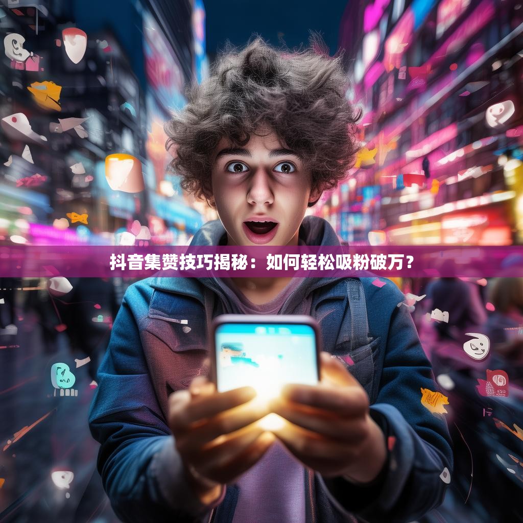 抖音集赞技巧揭秘：如何轻松吸粉破万？