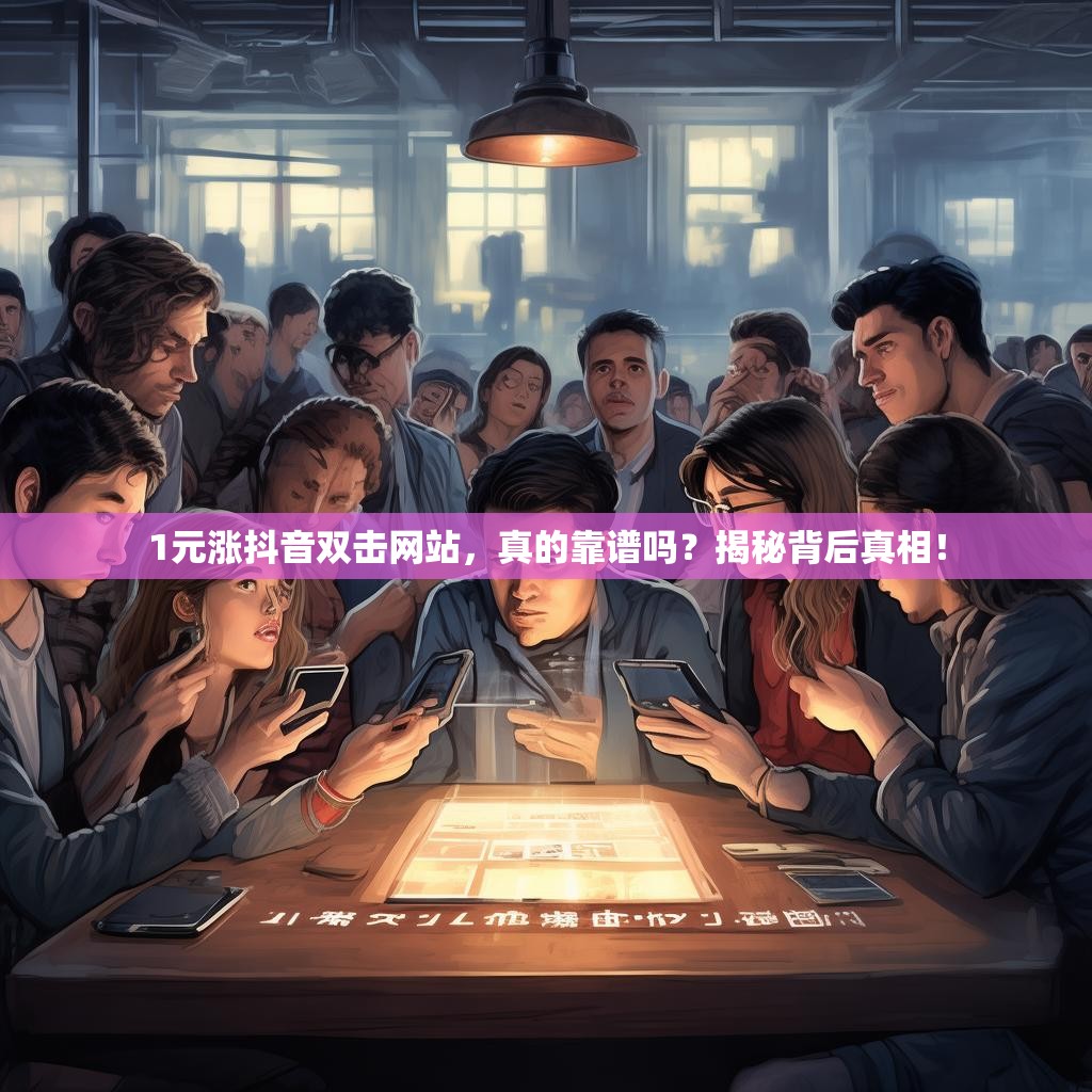 1元涨抖音双击网站，真的靠谱吗？揭秘背后真相！