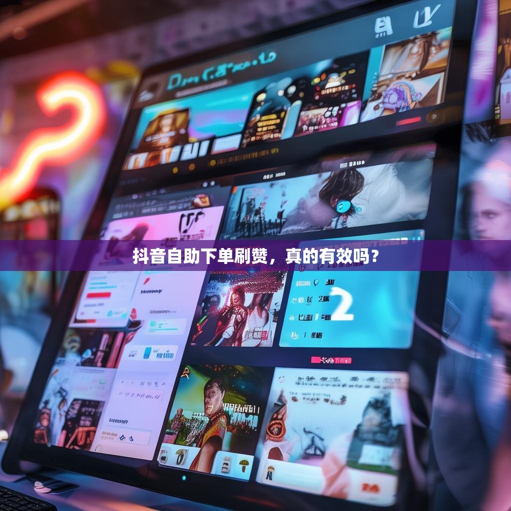 抖音自助下单刷赞，真的有效吗？