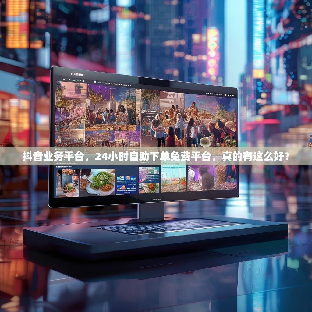 抖音业务平台，24小时自助下单免费平台，真的有这么好？