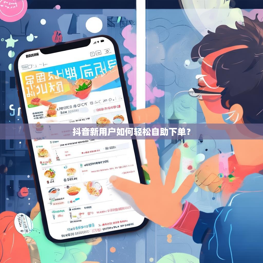 抖音新用户如何轻松自助下单？
