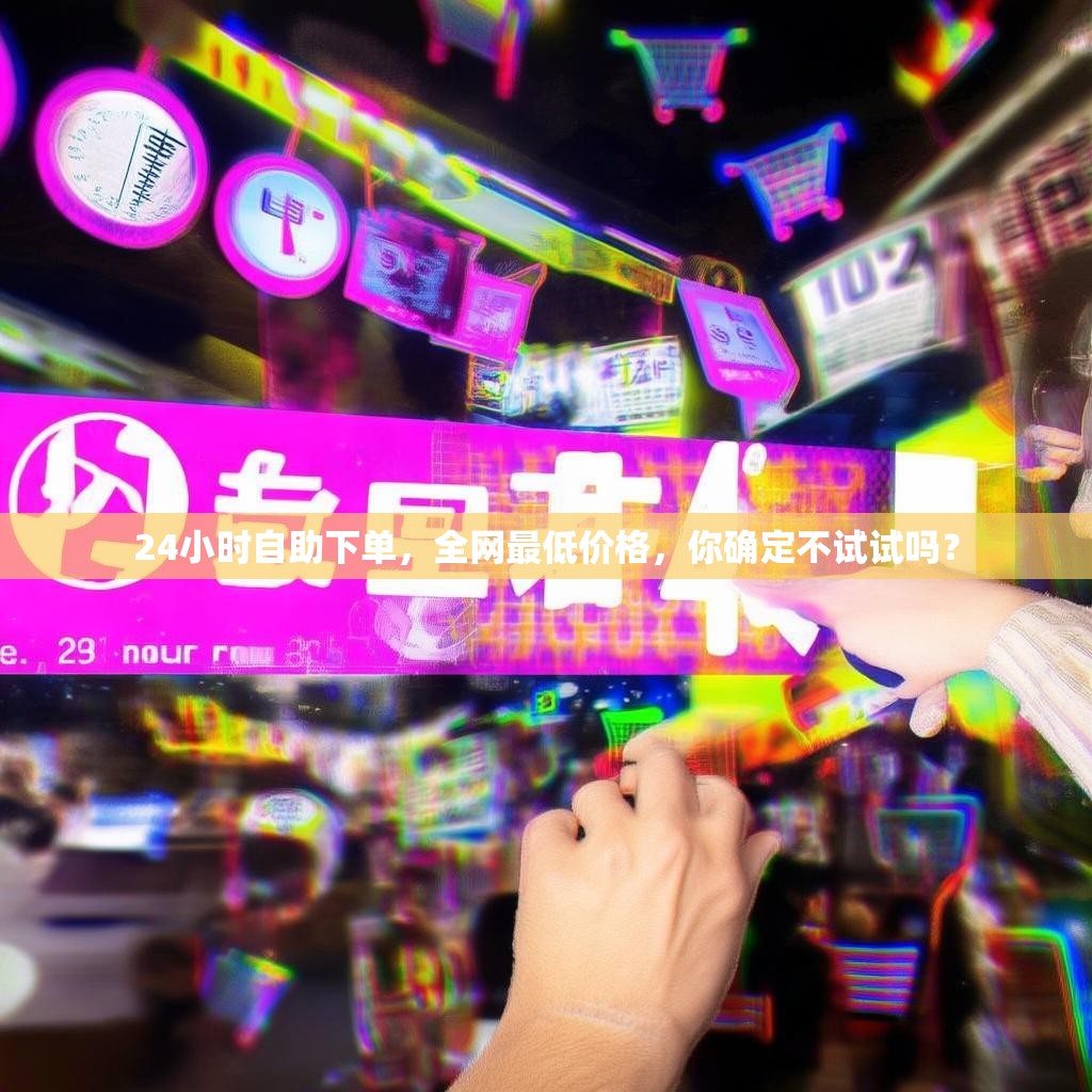 24小时自助下单，全网最低价格，你确定不试试吗？