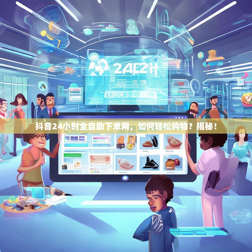 抖音24小时全自助下单网，如何轻松购物？揭秘！