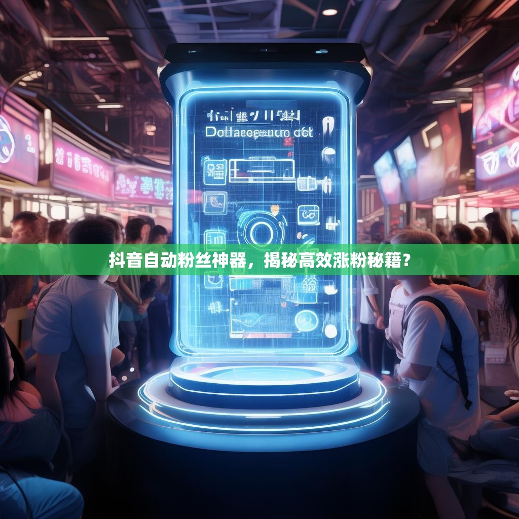 抖音自动粉丝神器，揭秘高效涨粉秘籍？