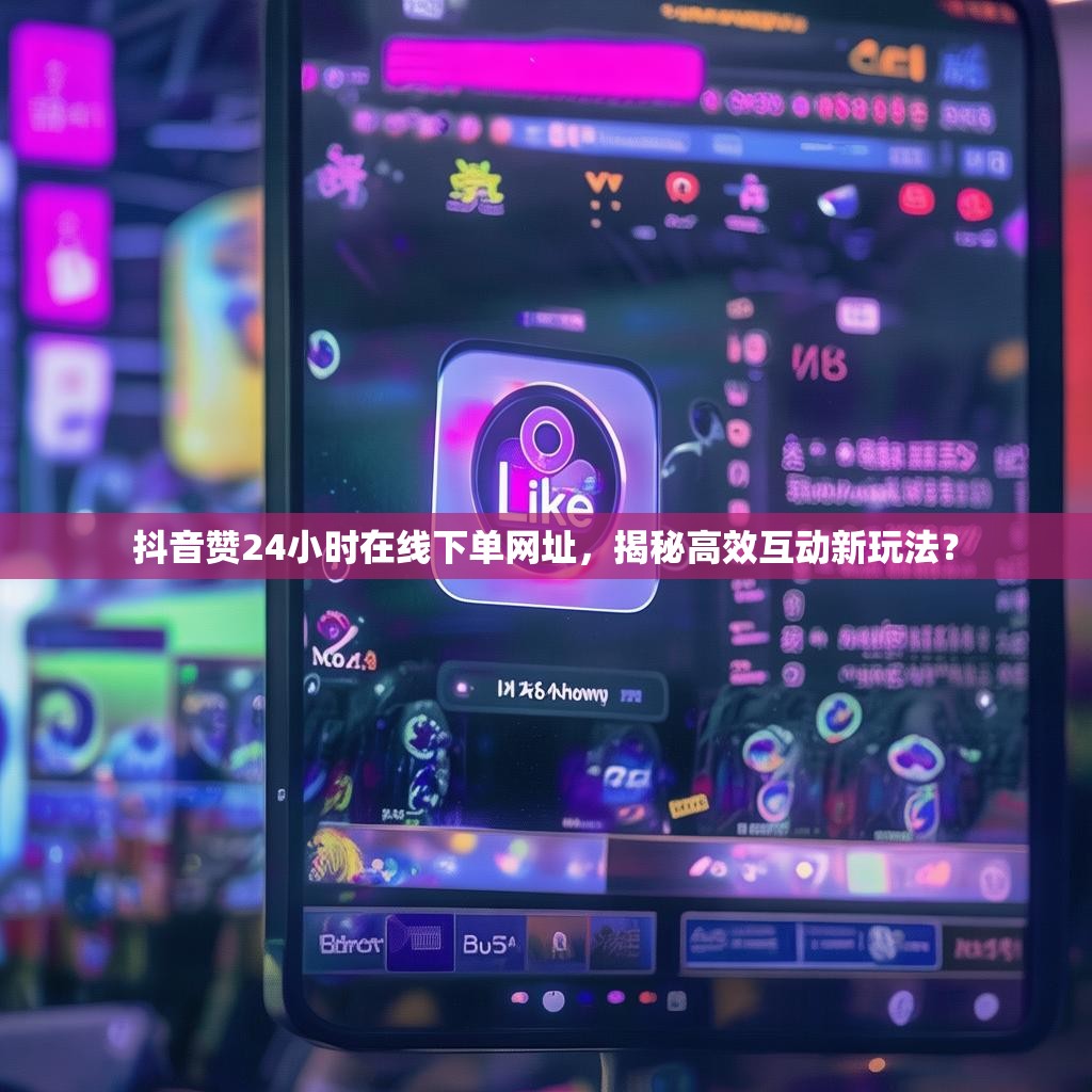 抖音赞24小时在线下单网址，揭秘高效互动新玩法？