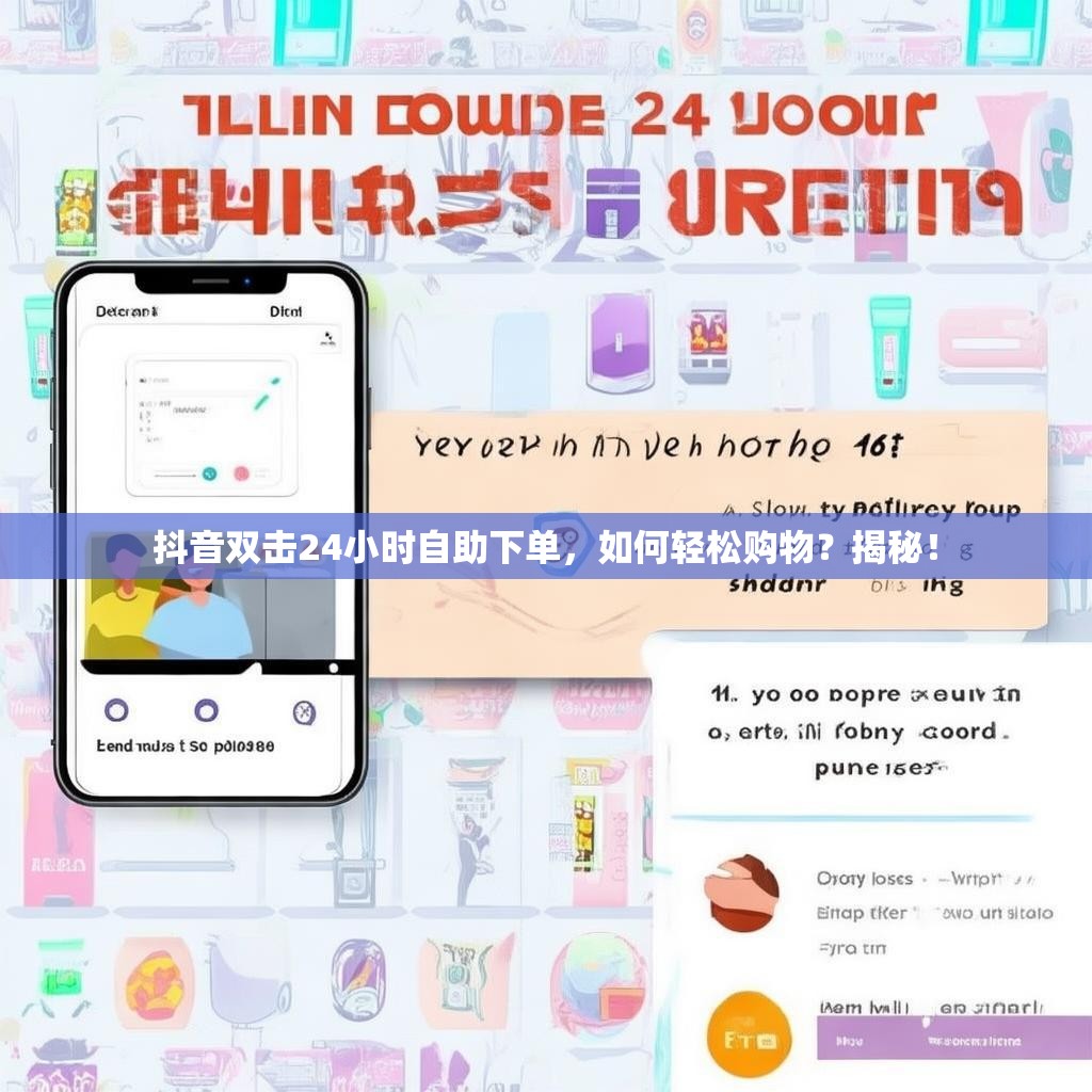 抖音双击24小时自助下单，如何轻松购物？揭秘！