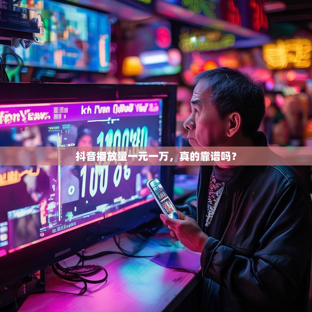 抖音播放量一元一万，真的靠谱吗？