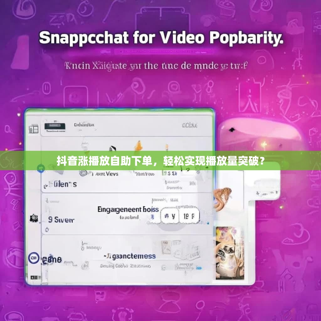 抖音涨播放自助下单，轻松实现播放量突破？