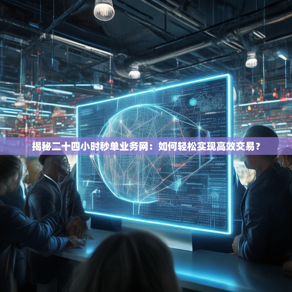 揭秘二十四小时秒单业务网：如何轻松实现高效交易？