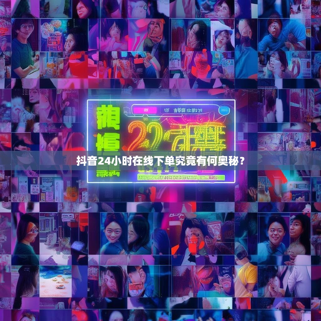 抖音24小时在线下单究竟有何奥秘？