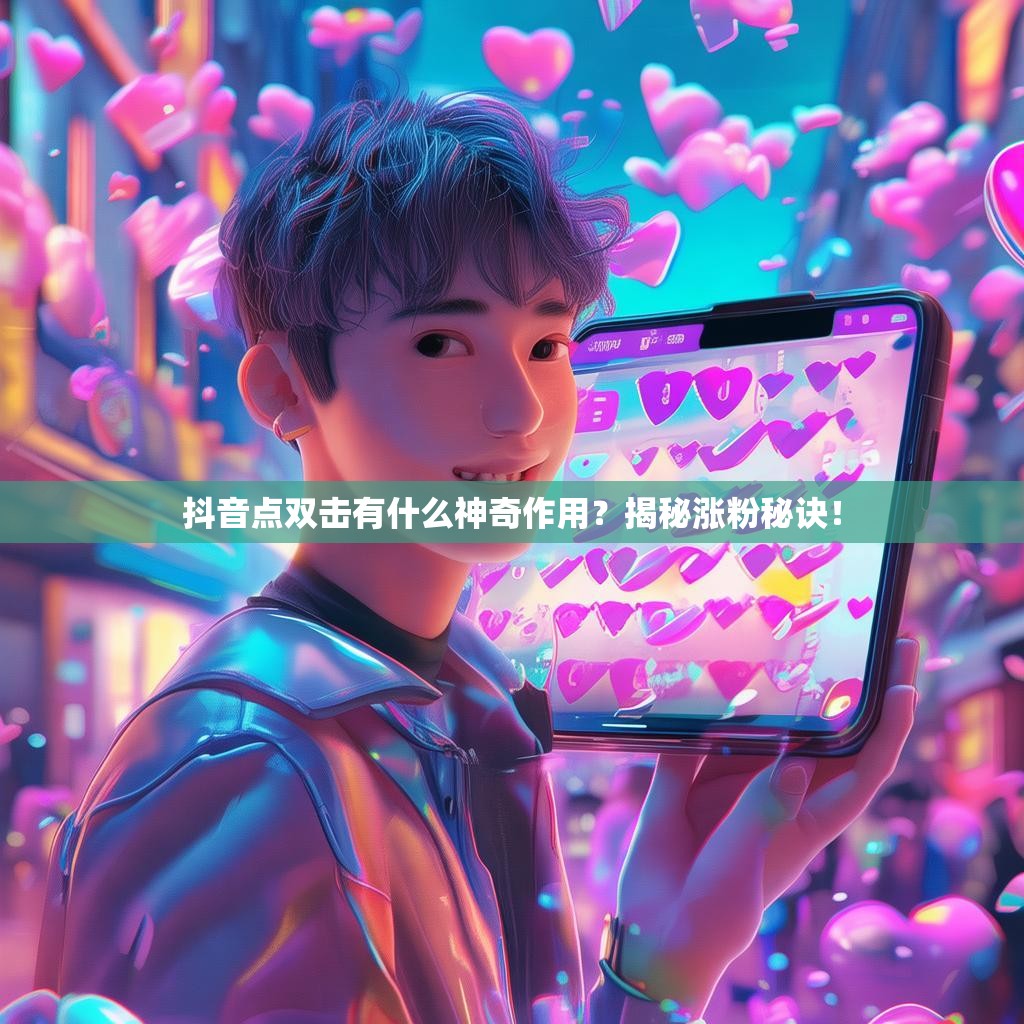 抖音点双击有什么神奇作用？揭秘涨粉秘诀！
