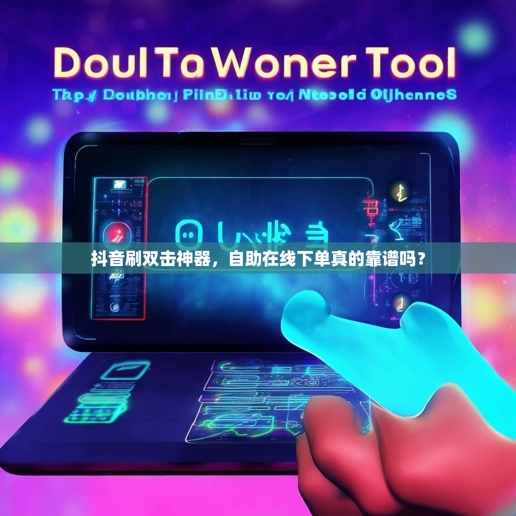 抖音刷双击神器，自助在线下单真的靠谱吗？