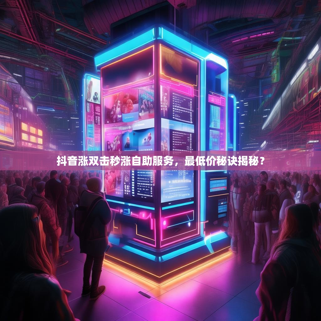 抖音涨双击秒涨自助服务，最低价秘诀揭秘？