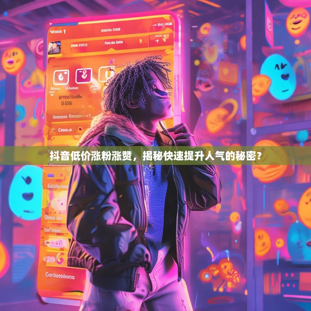 抖音低价涨粉涨赞，揭秘快速提升人气的秘密？