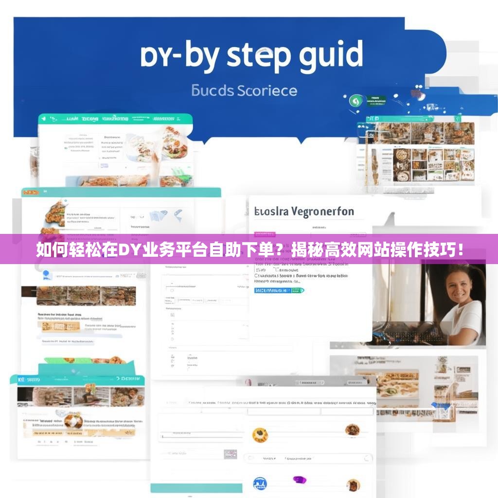 如何轻松在DY业务平台自助下单？揭秘高效网站操作技巧！