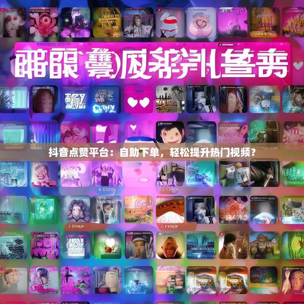 抖音点赞平台：自助下单，轻松提升热门视频？