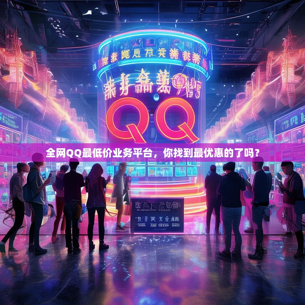 全网QQ最低价业务平台，你找到最优惠的了吗？
