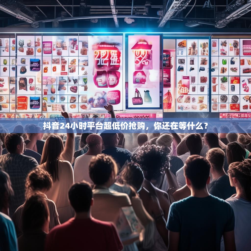 抖音24小时平台超低价抢购，你还在等什么？