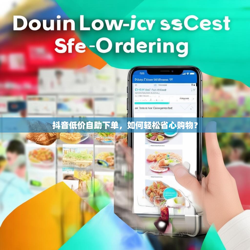 抖音低价自助下单，如何轻松省心购物？