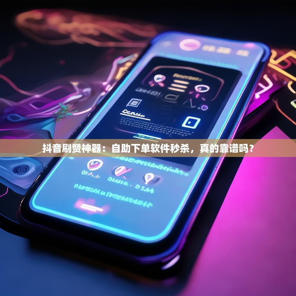 抖音刷赞神器：自助下单软件秒杀，真的靠谱吗？