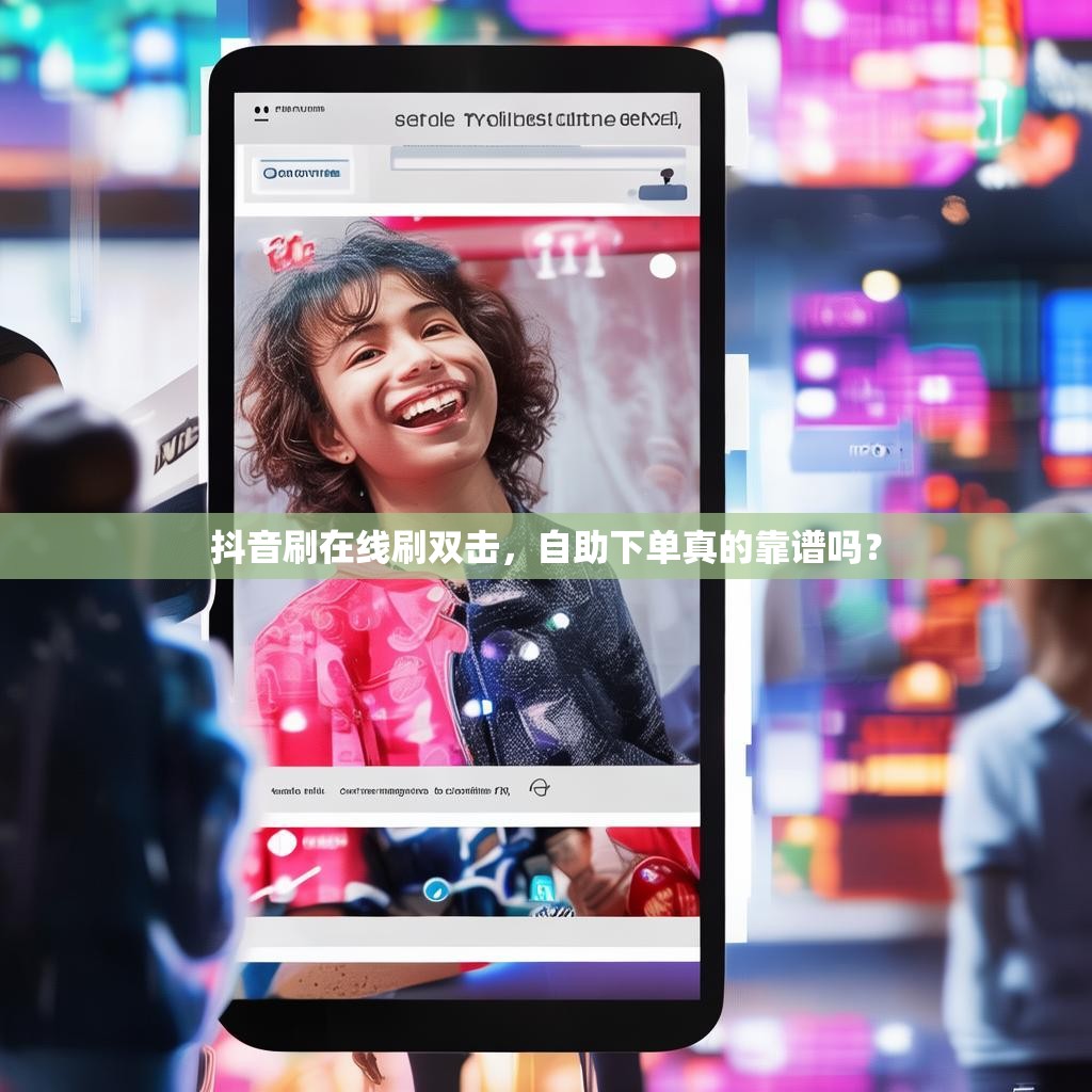抖音刷在线刷双击，自助下单真的靠谱吗？